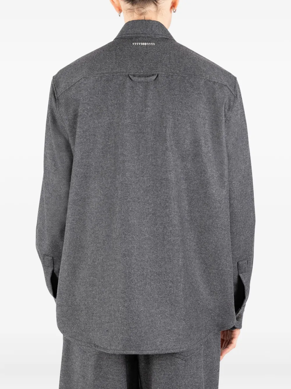 Société Anonyme Chianti overhemd met zak Grijs