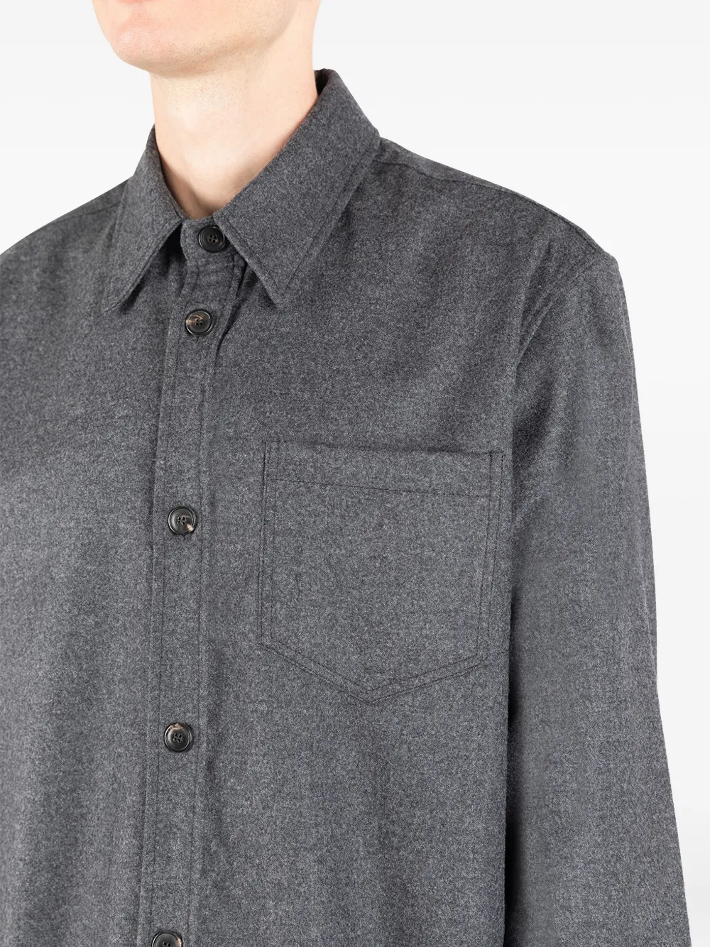 Société Anonyme Chianti overhemd met zak Grijs