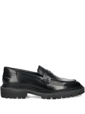 Dr. Martens レザーローファー | ブラック | FARFETCH JP
