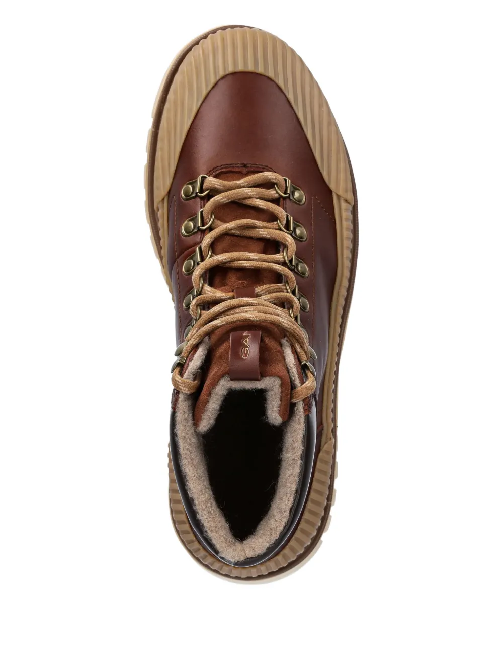 Gant lace-up ridged boots Bruin