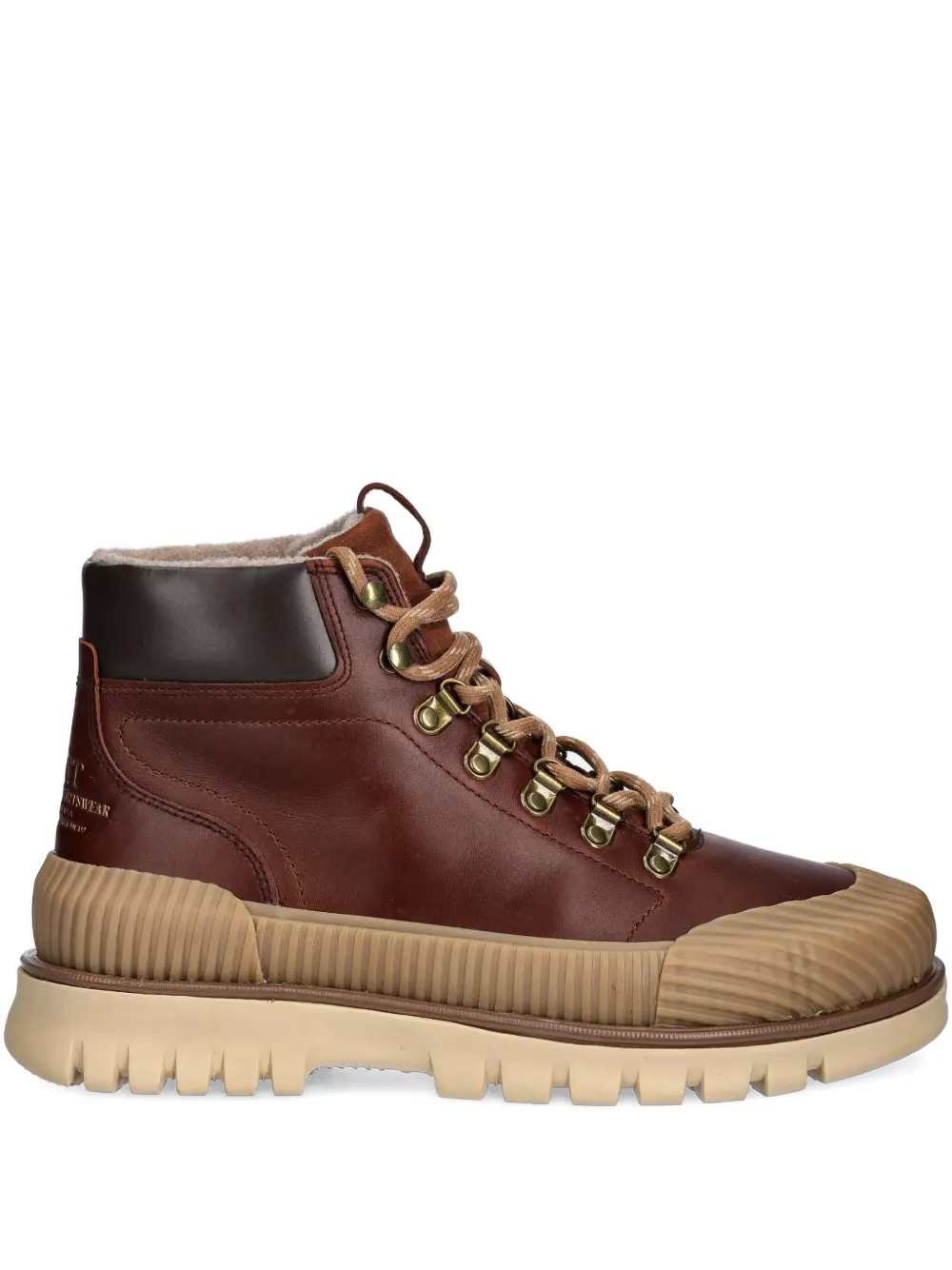 Gant lace-up ridged boots | Brown | Image 1