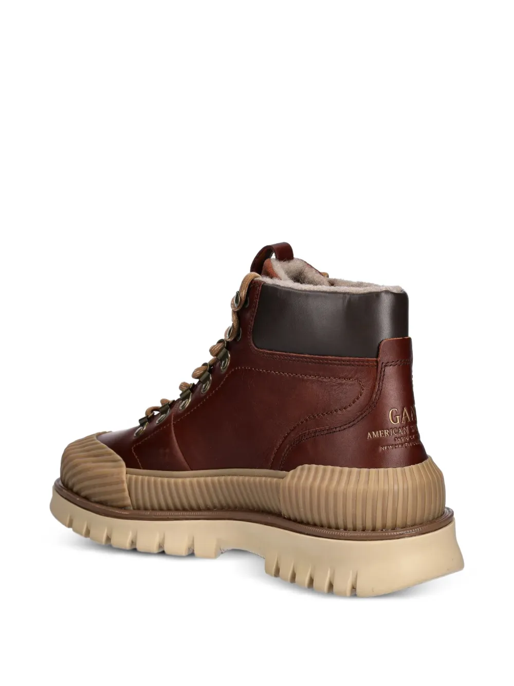  Gant Lace-up Ridged Boots - Brown 