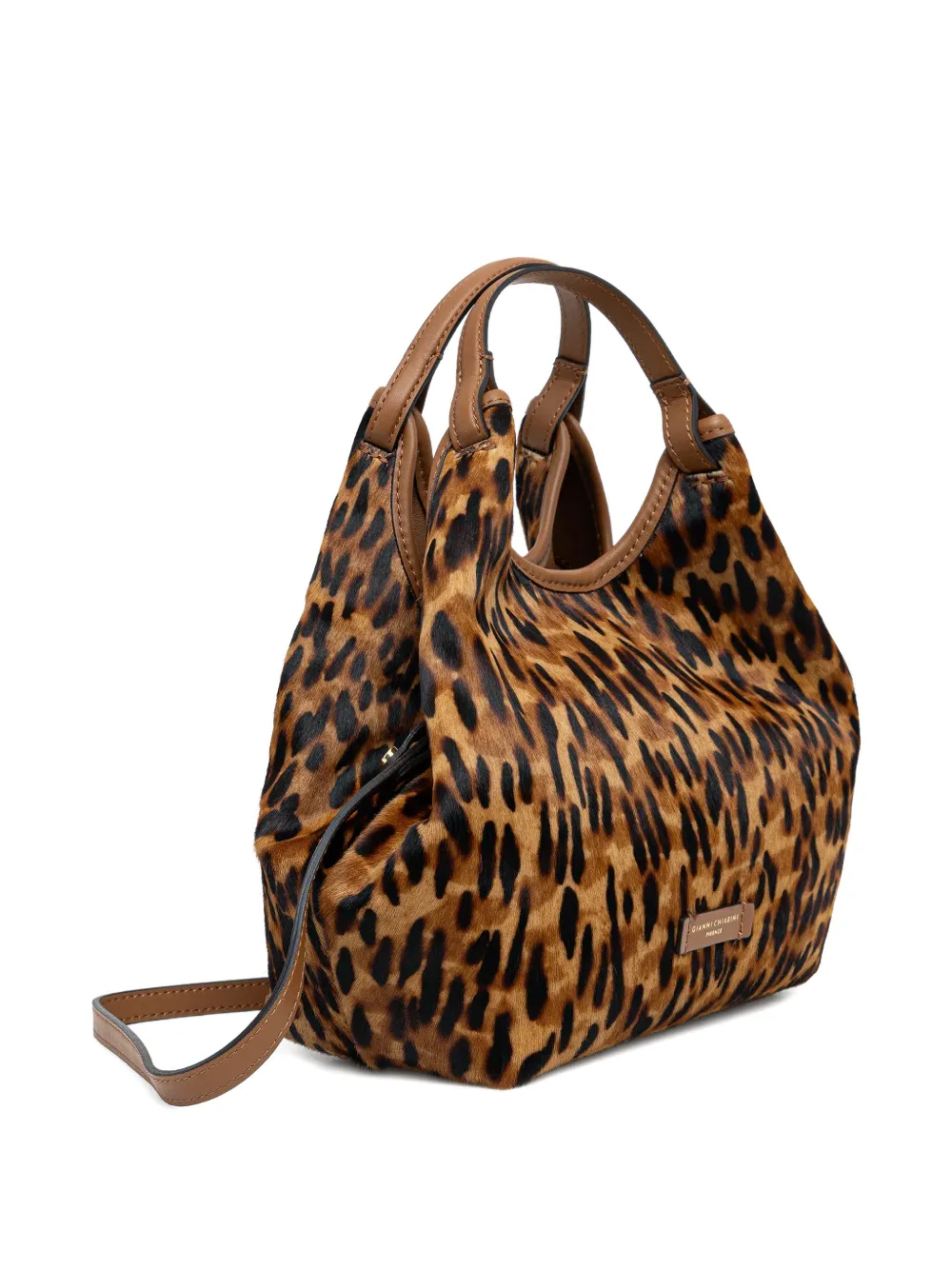 GIANNI CHIARINI Dua tote bag - Bruin