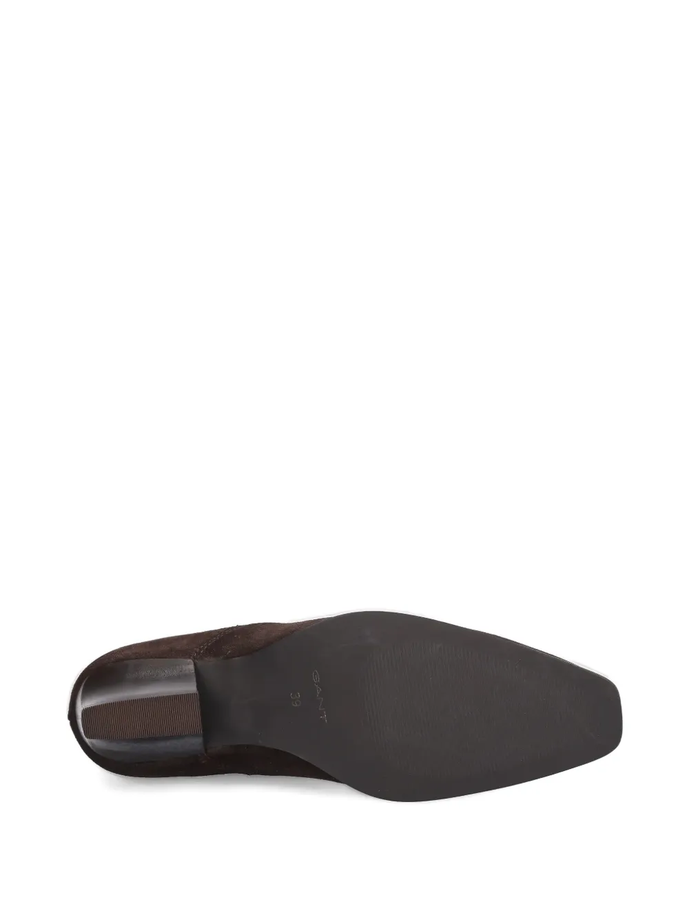 Gant Bassotte suède laarzen met puntige neus Bruin