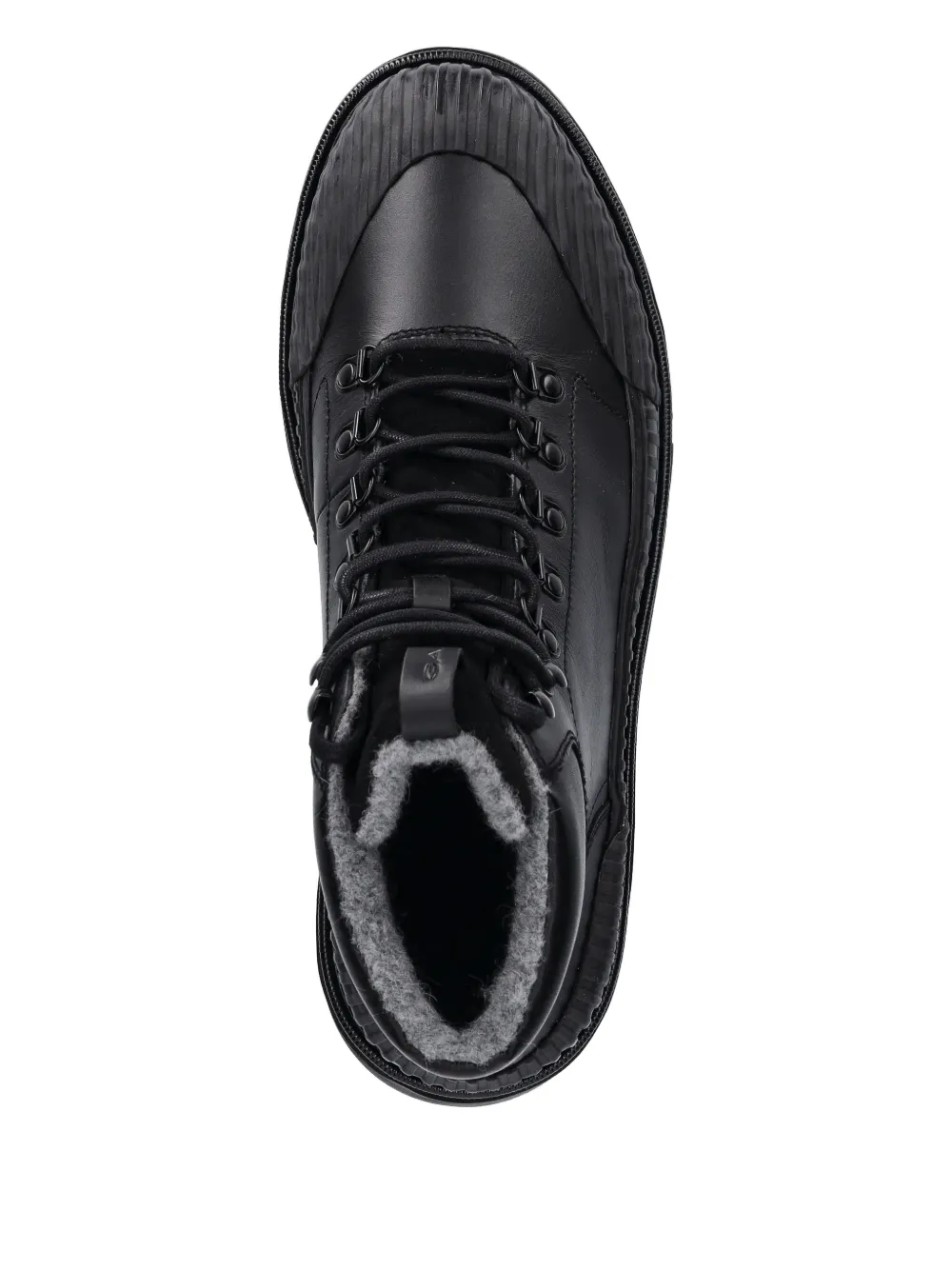 Gant lace-up lug-sole boots Zwart
