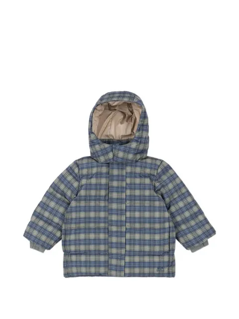 Konges Sløjd check hooded jacket