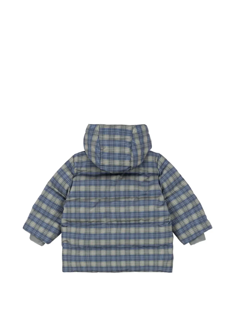  Konges Sløjd Check Hooded Jacket - Blue 
