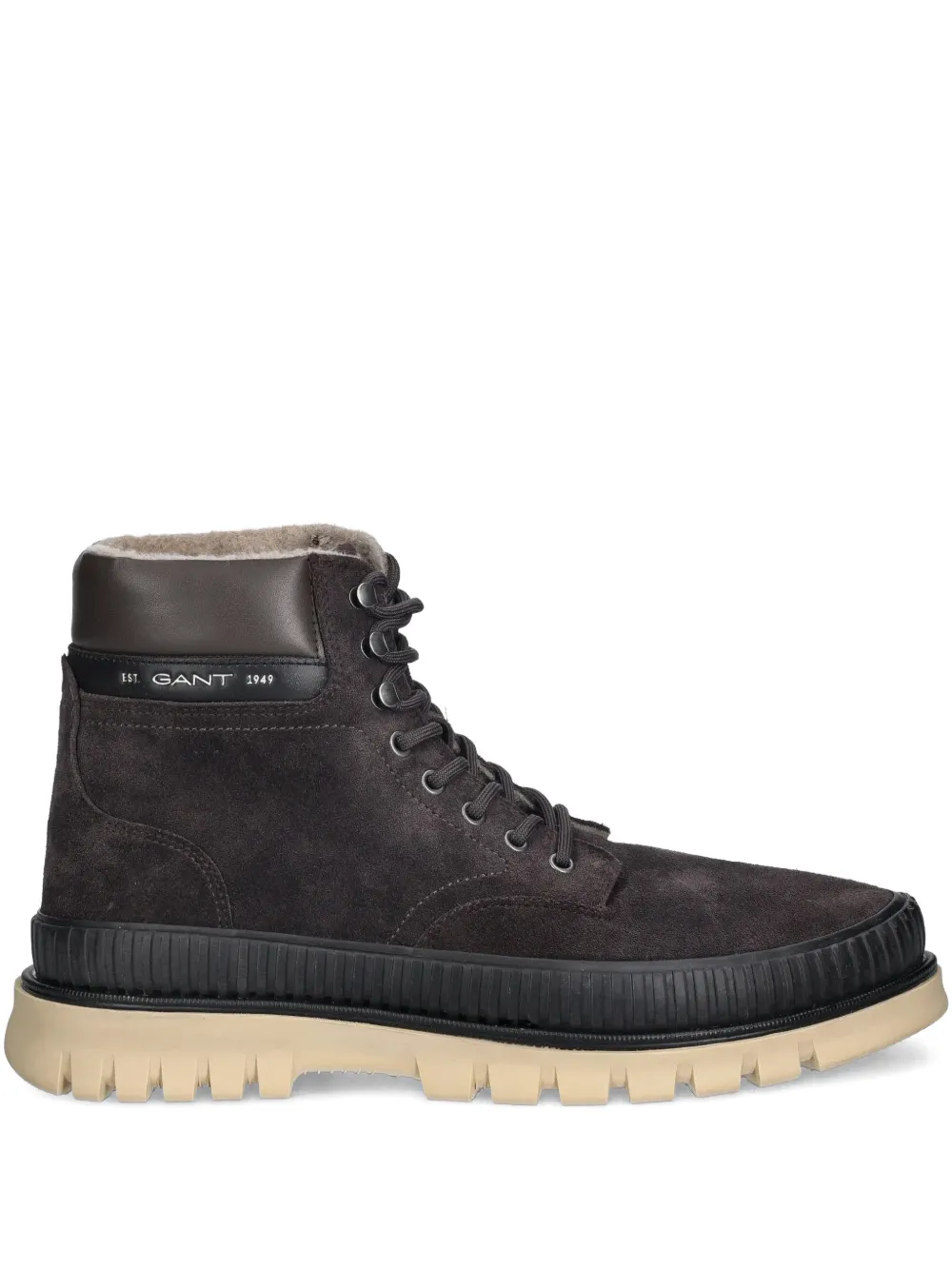 Gant lace-up lug-sole boots | Brown | Image 1