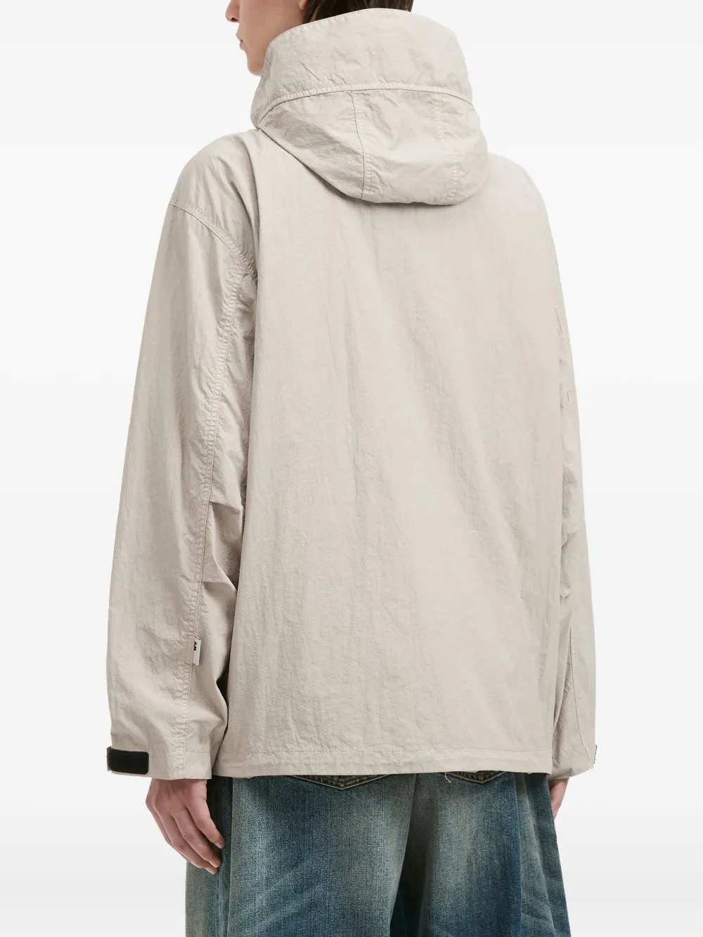 Aftermaths Hooded Jacket In Neutral