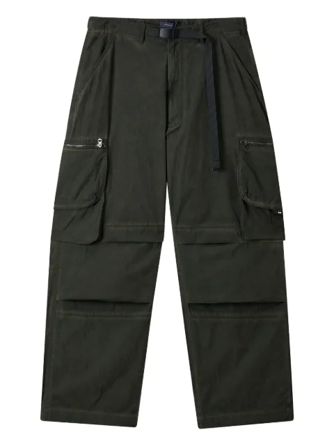 aftermaths cargo wide-leg trousers