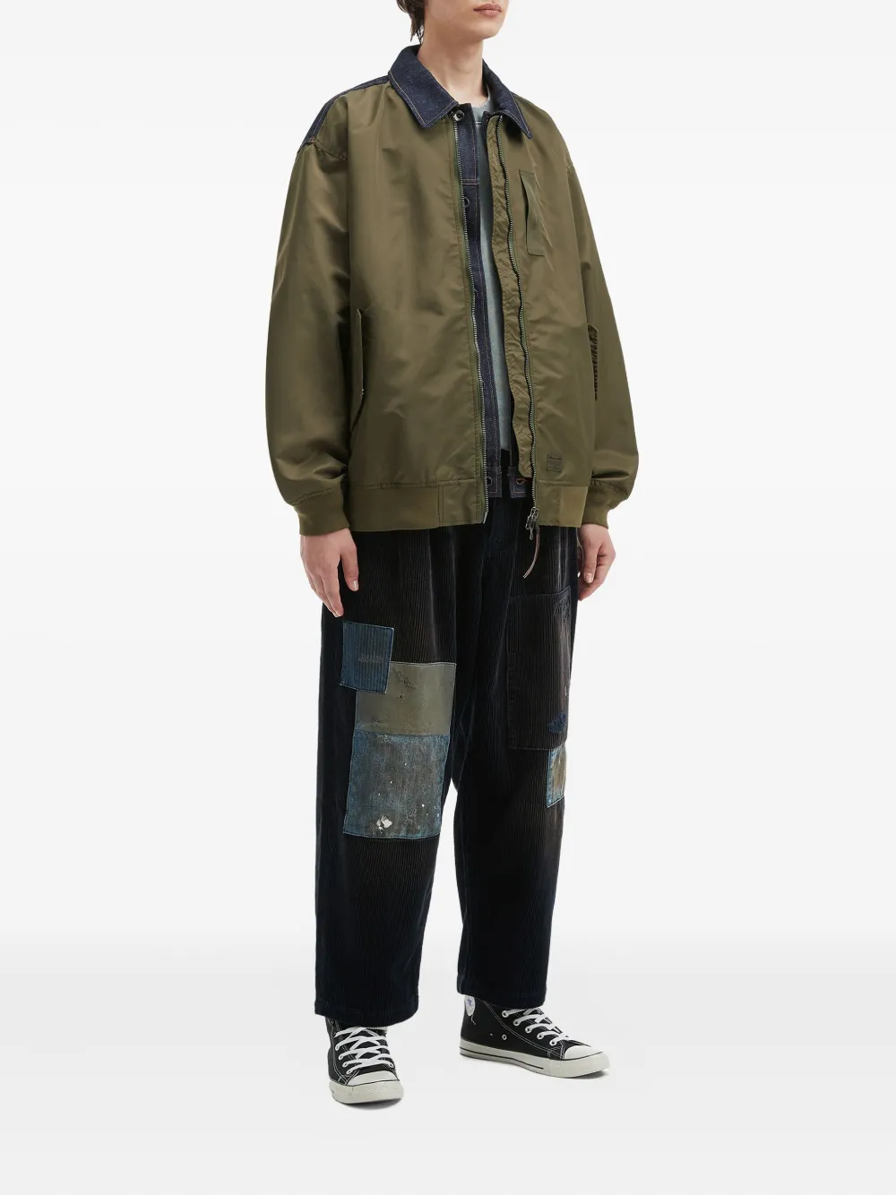 aftermaths zip-up bomber jacket | Bomber Jackets | Image 2