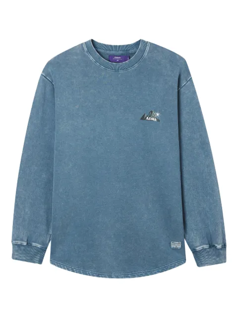 aftermaths logo-print sweater