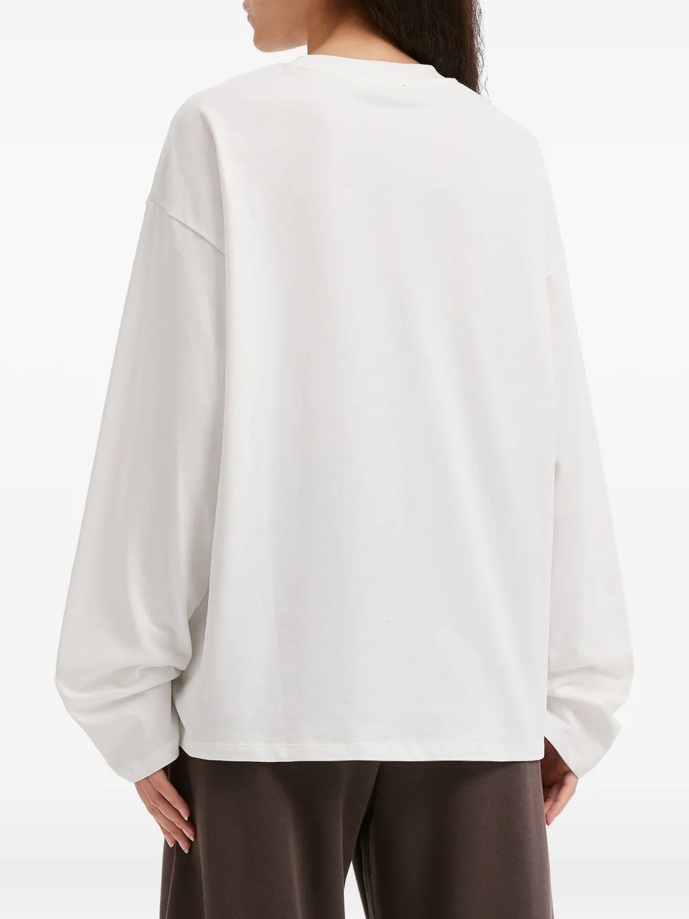 Tout A Coup Logo-print T-shirt In White