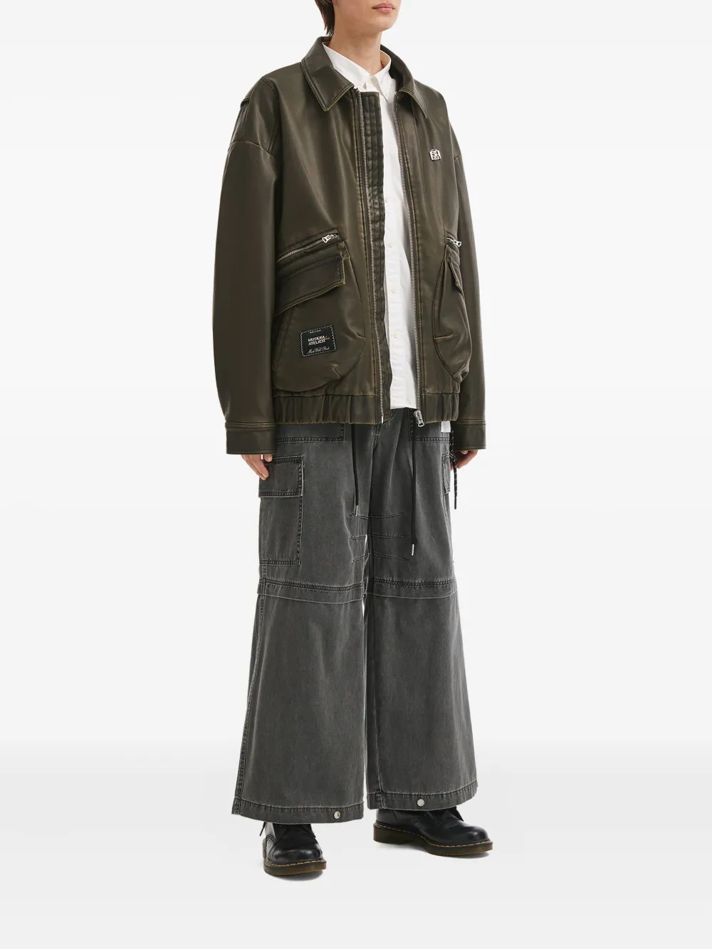 Musium Div.  drawstring cargo trousers | Relaxed-Fit Jeans | Image 2