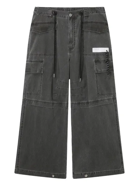 Musium Div.  drawstring cargo trousers