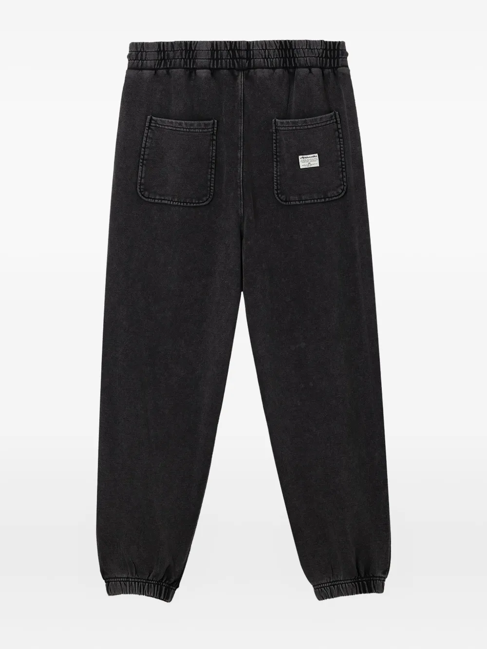 Aftermaths Drawstring Track Pants In Black