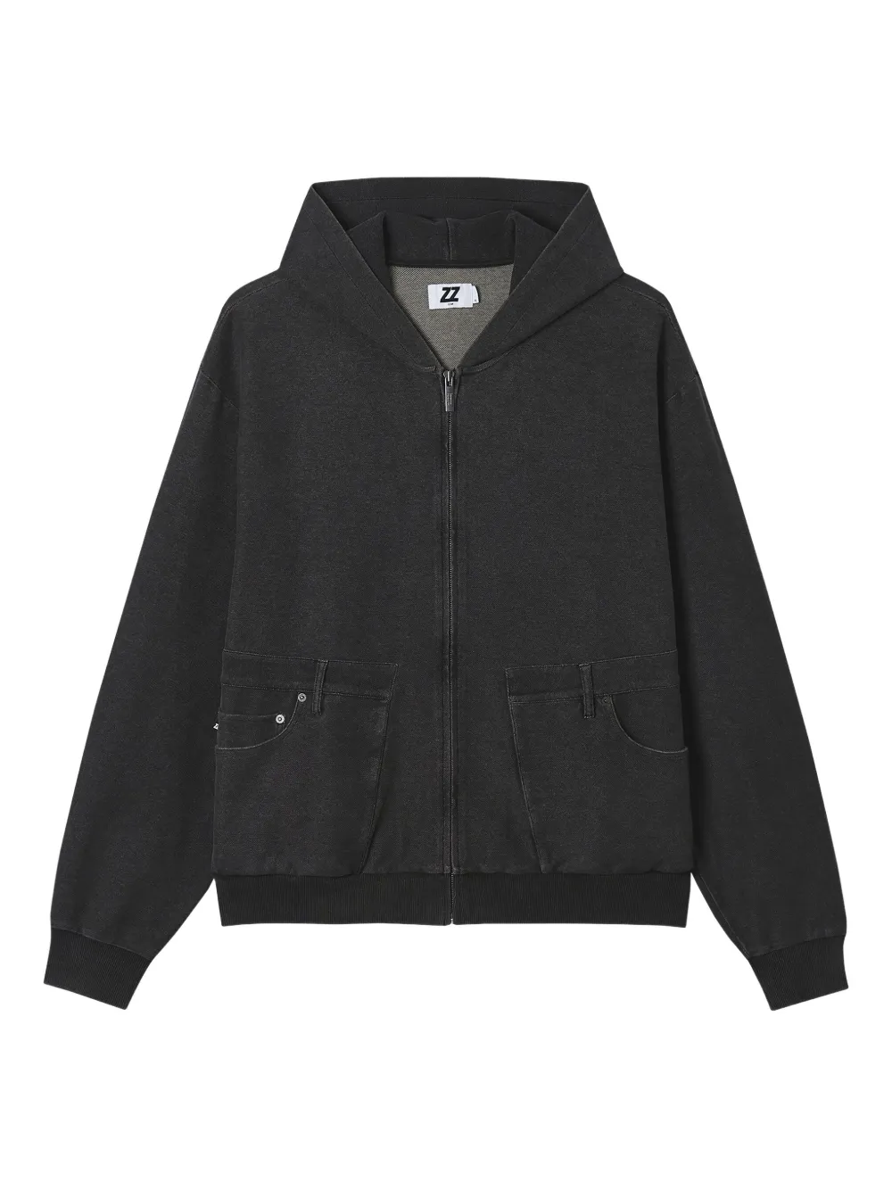 izzue zip-up hoodie | Grey | Image 1