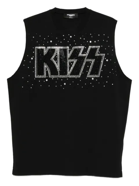 DSQUARED2 x Kiss débardeur à ornements