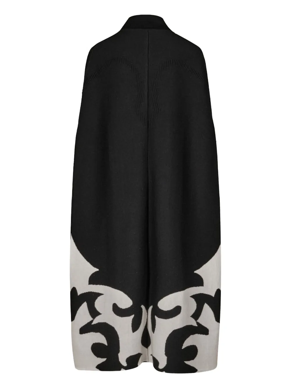 Johanna Ortiz Tie-neck Cape In Black