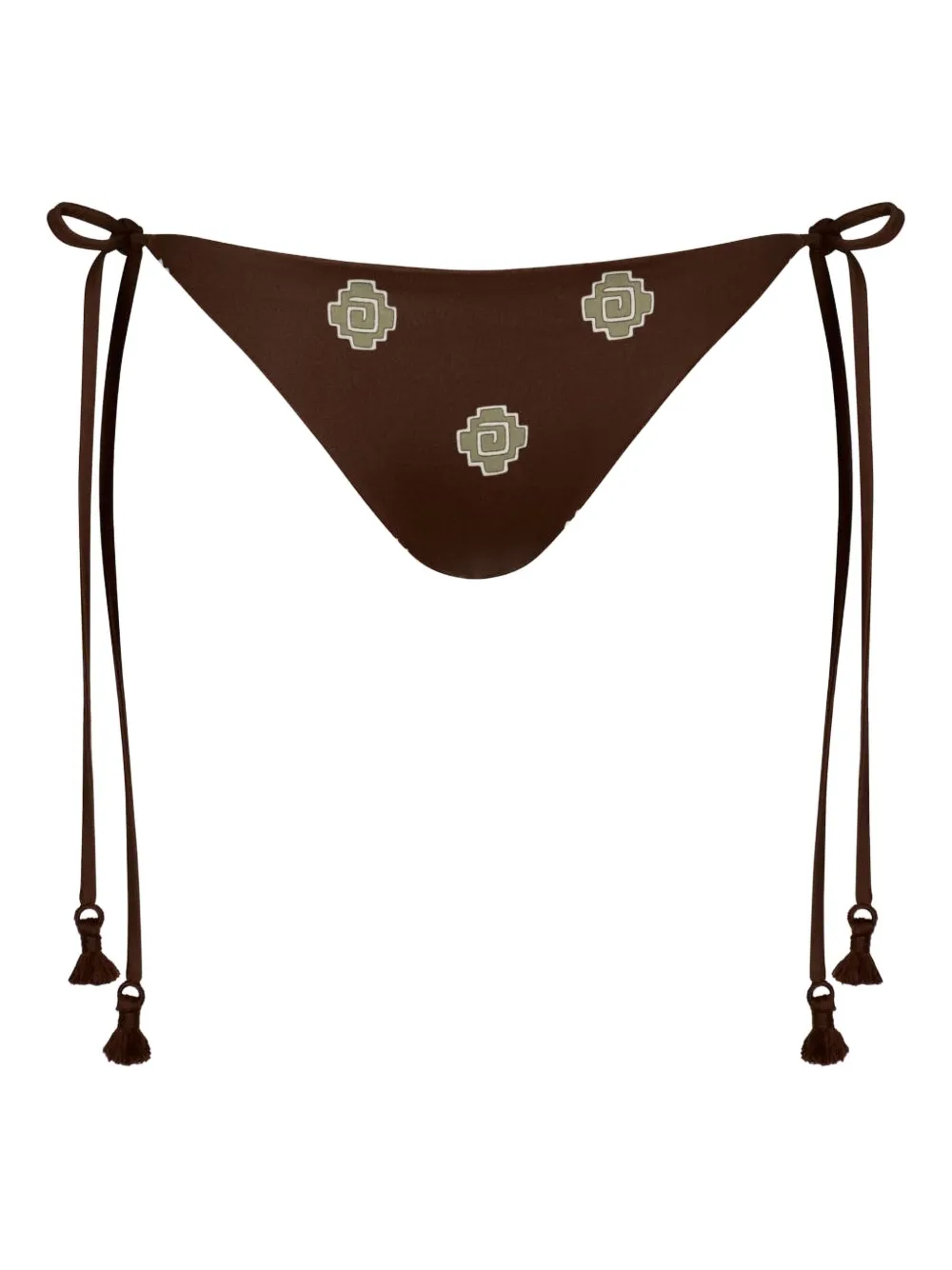 Johanna Ortiz Slip bikini Sagrado - Marrone