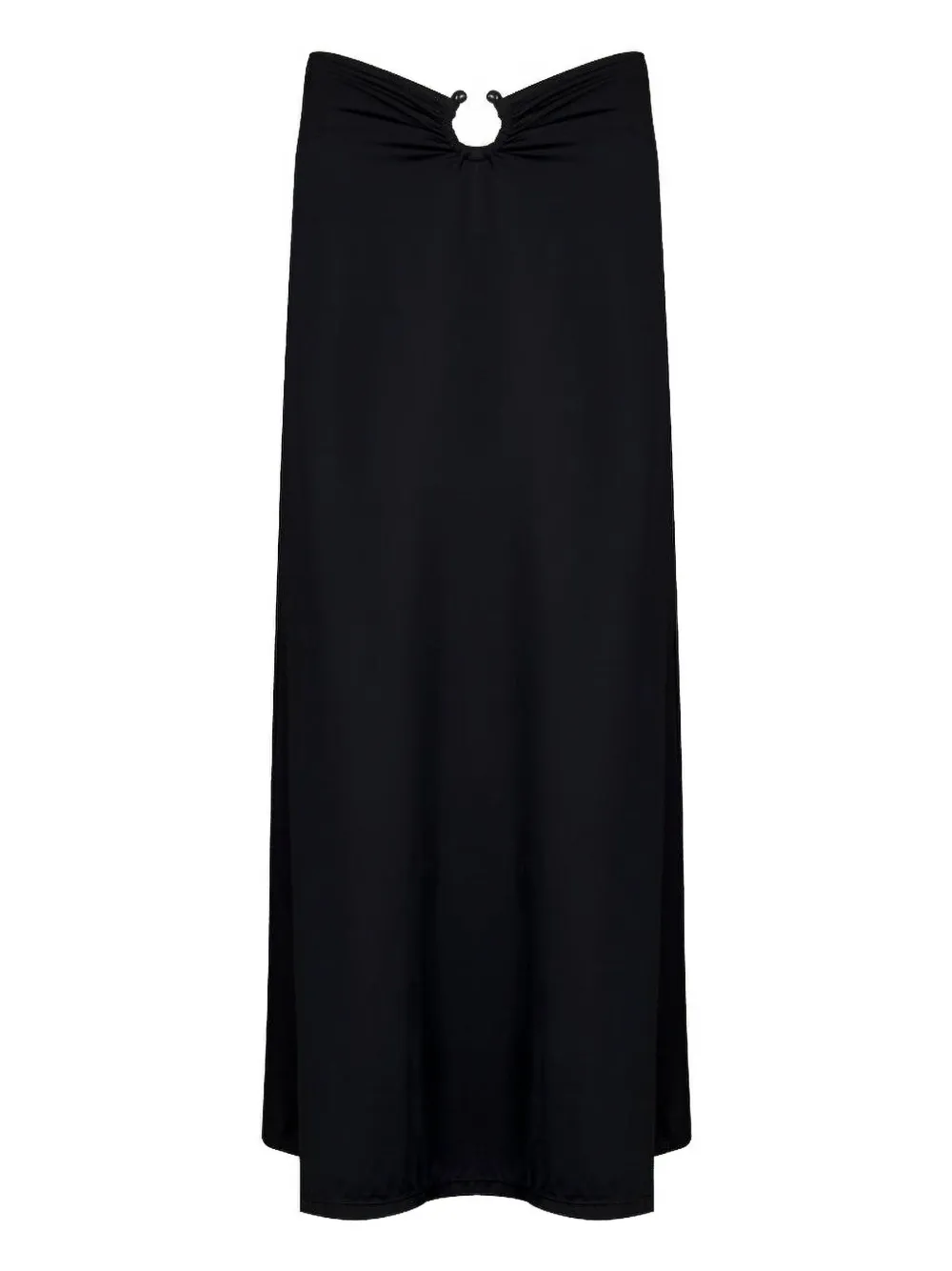 Johanna Ortiz Keel Ring Maxi Skirt In Black