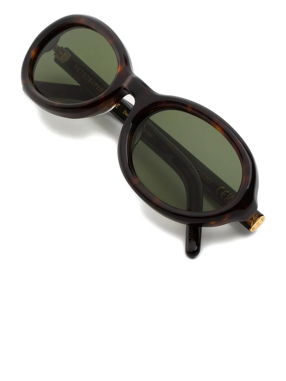 Retrosuperfuture Cherry Oval-frame Sunglasses In Brown