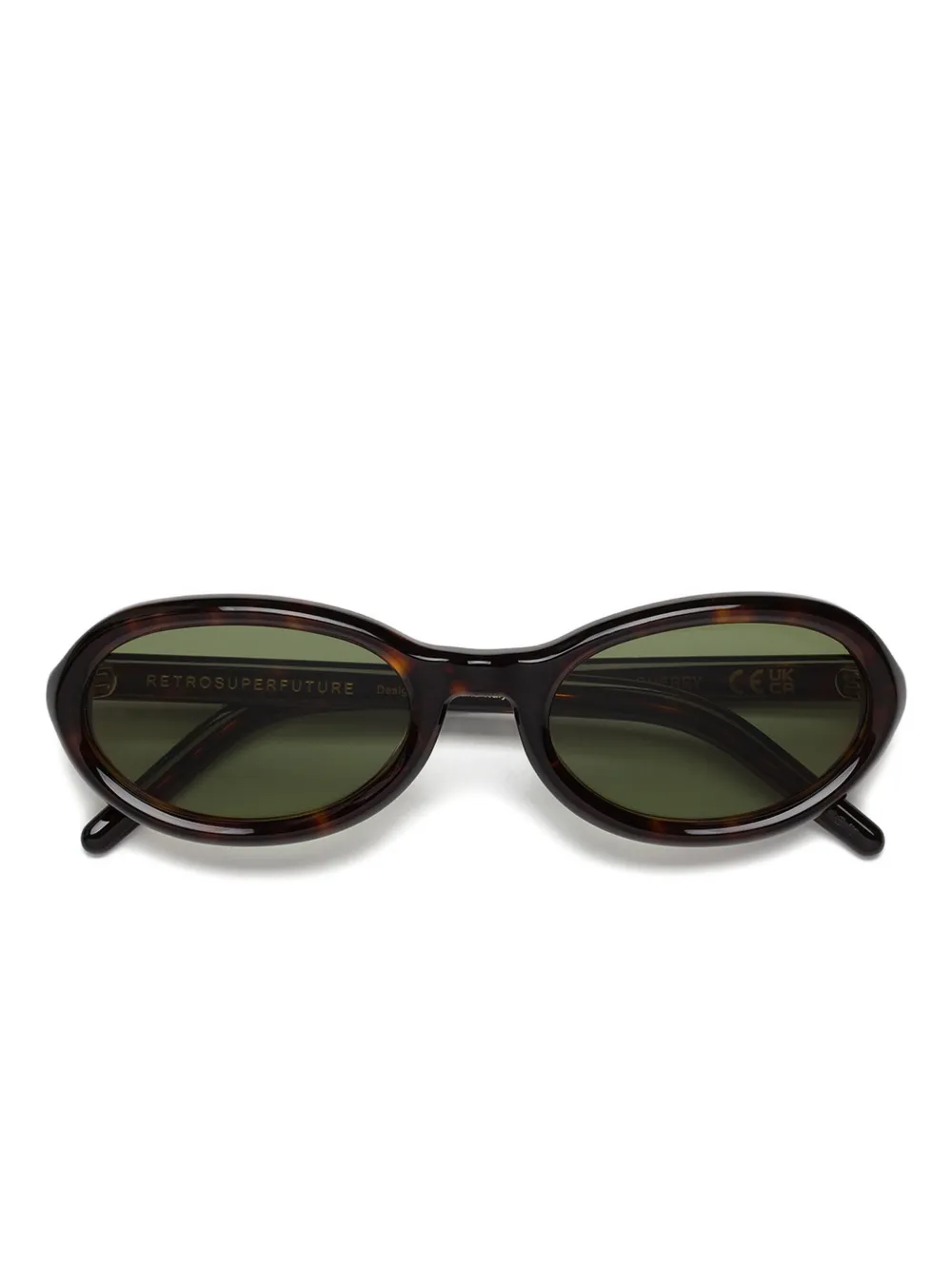 Retrosuperfuture Cherry oval-frame sunglasses | Brown | Image 1