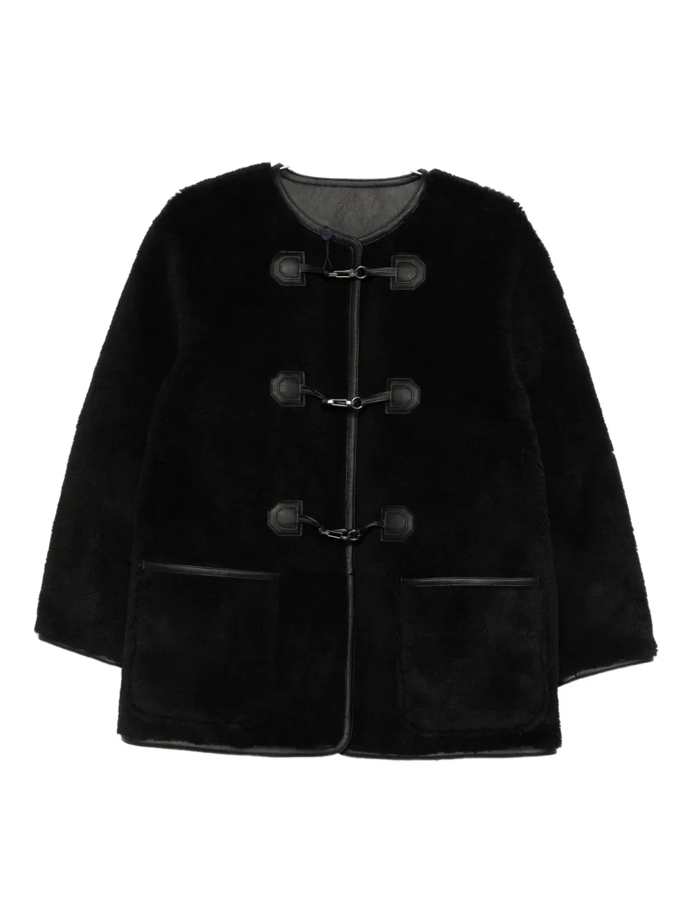 DUNST toggle-fastening jacket | Black | Image 1