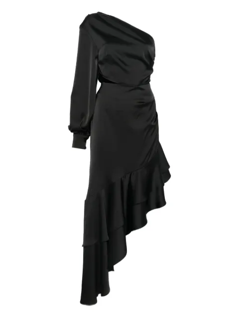RHIZOME Aruna ruffle-hem midi dress