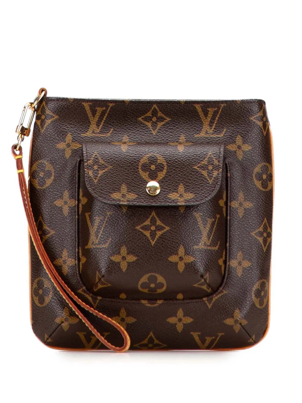 Louis Vuitton Pre-Owned Monogram Partition kuvertväska Från 2003 | brun | Image 1