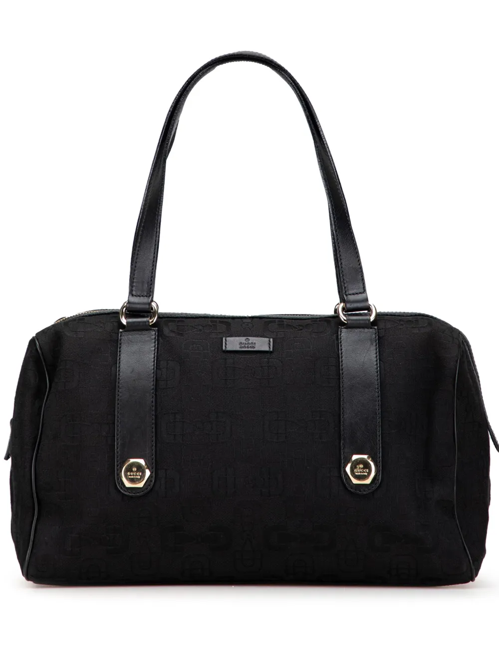 Gucci Pre-Owned bolsa boston Canvas Horsebit Charmy 2000-2015 | negro | Image 1