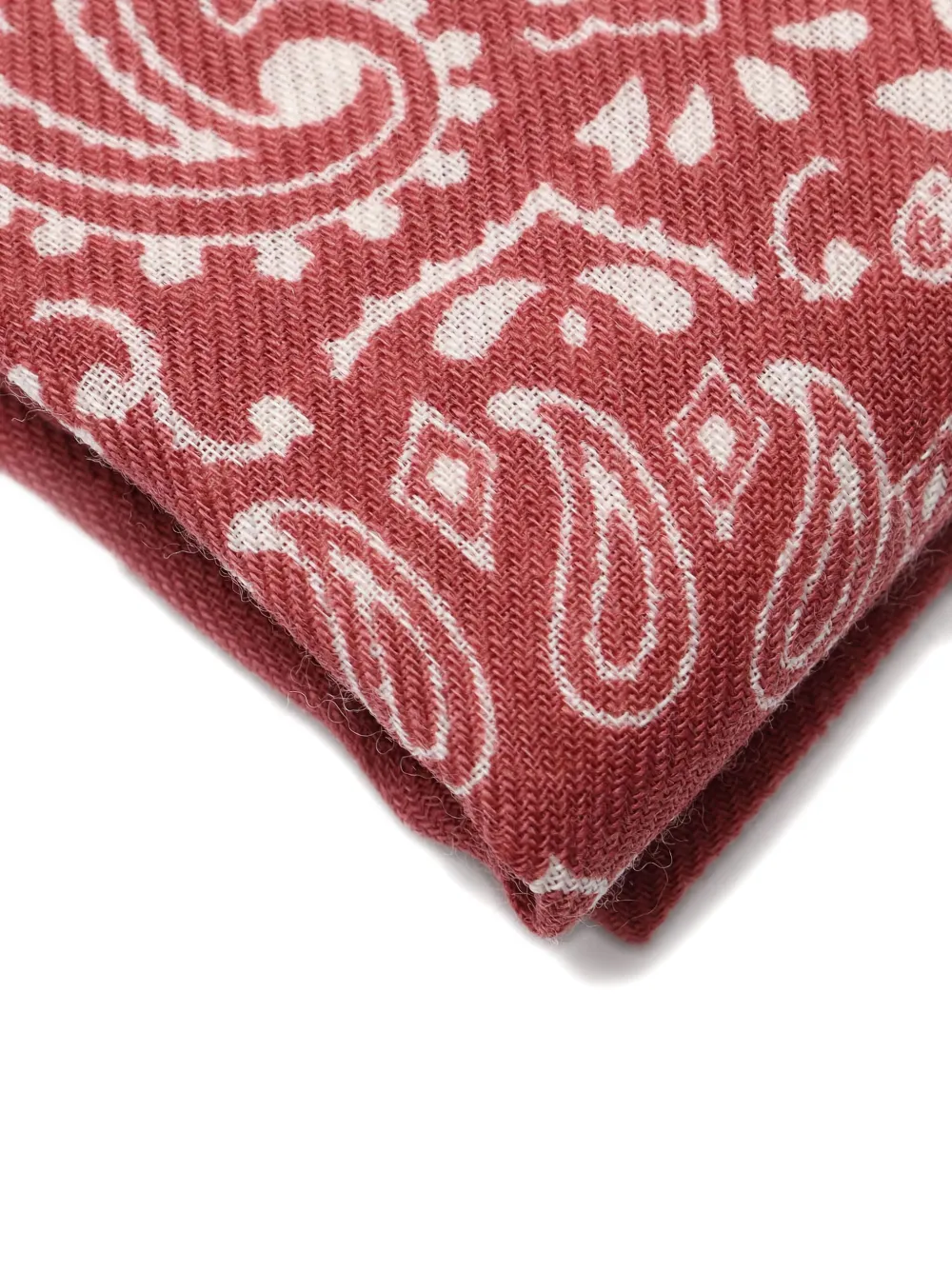 Destin paisley bandana scarf - Rood