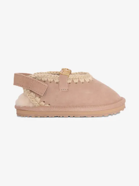 Mou Kids slippers con tira trasera