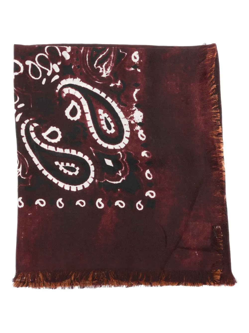 Destin patterned scarf - Rot