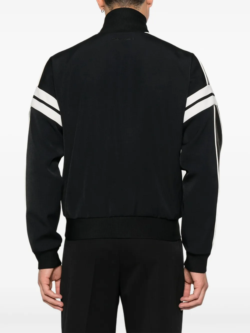 Wales Bonner Leren jack Zwart