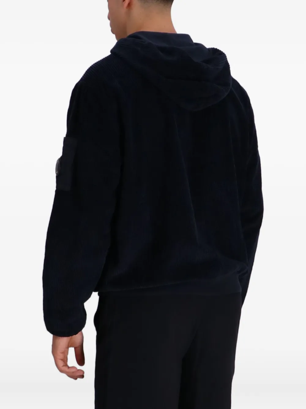 C.P. Company Hoodie met rits Blauw