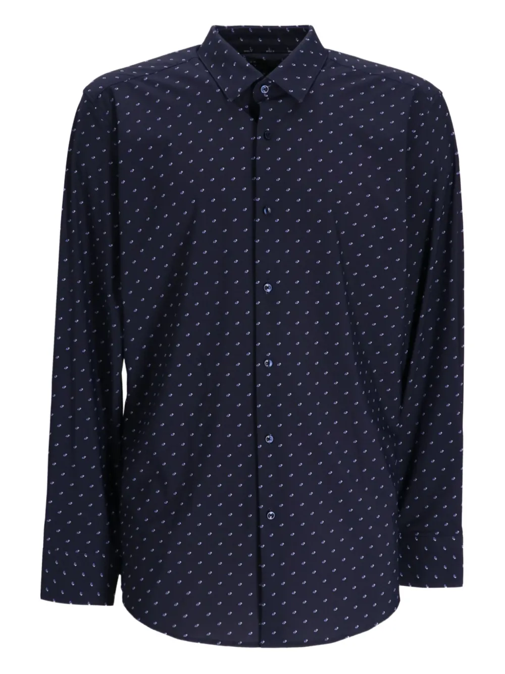 BOSS Gemustertes Hemd | Blau | Image 1