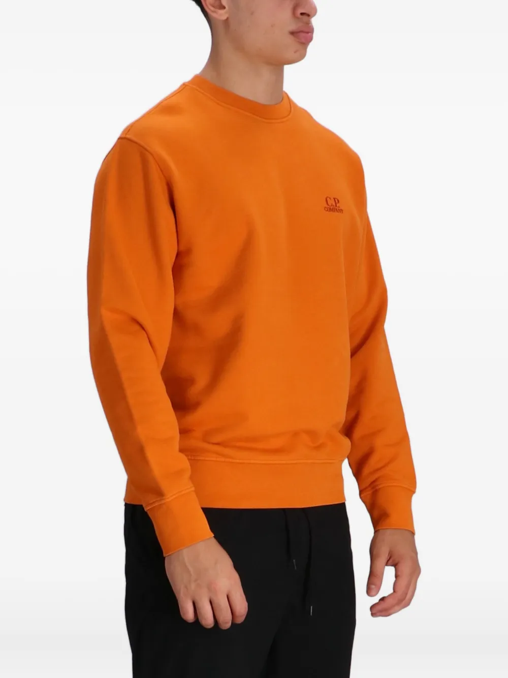 C.P. Company Sweater met logo Oranje