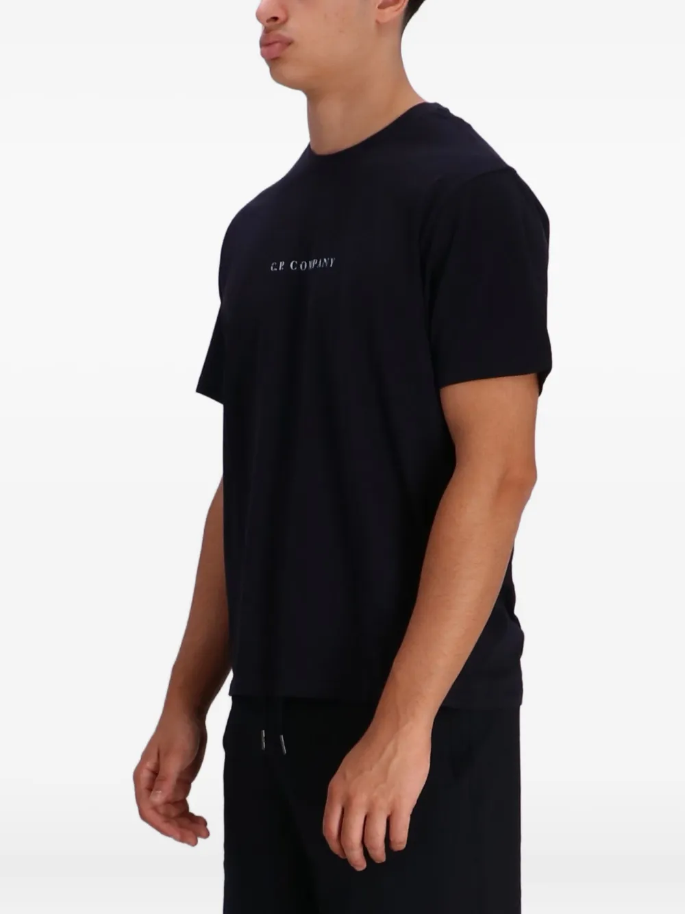 C.P. Company T-shirt met logo Zwart