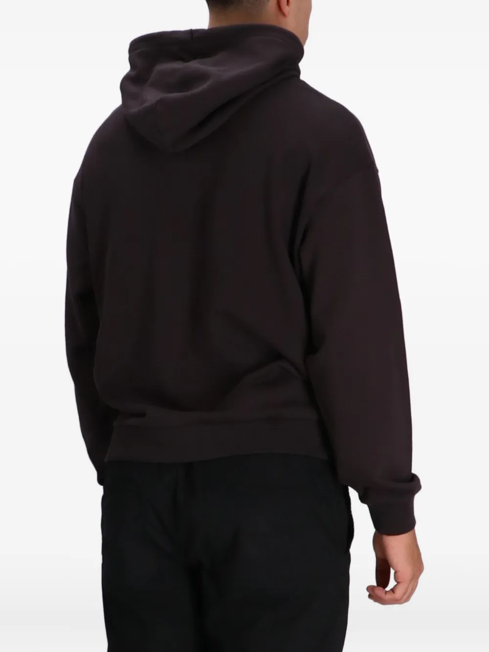 HUGO x Racing Bulls hoodie met logo Bruin