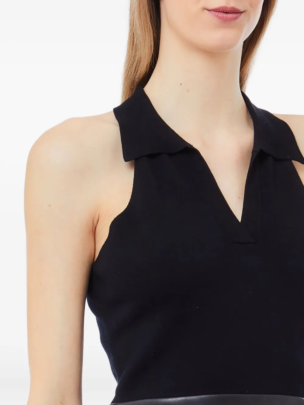 LIU JO Jurk met vlakken Zwart