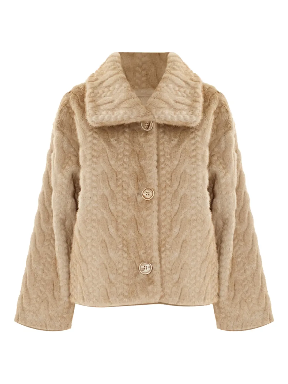 Kocca Marielies knitted jacket | Neutrals | Image 1