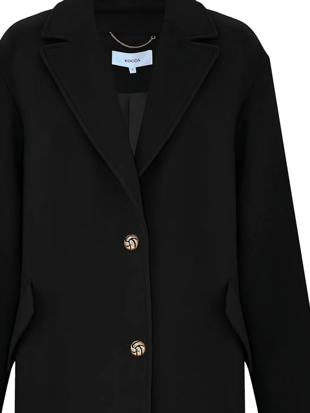 Kocca Mallos button coat | Single Breasted Coats | Image 2