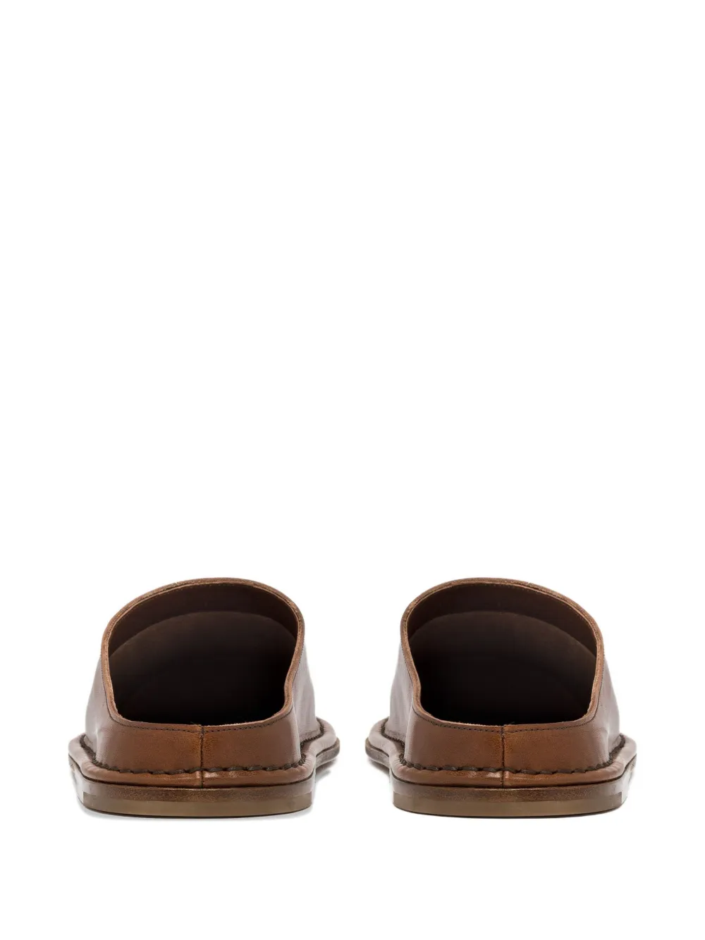 Buttero Sandalen met stikseldetail Bruin