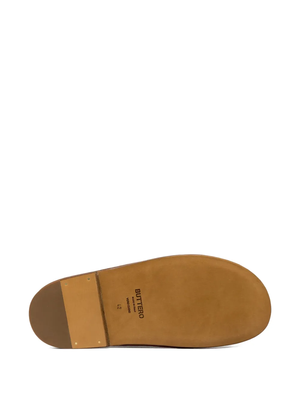 Buttero Sandalen met stikseldetail Bruin