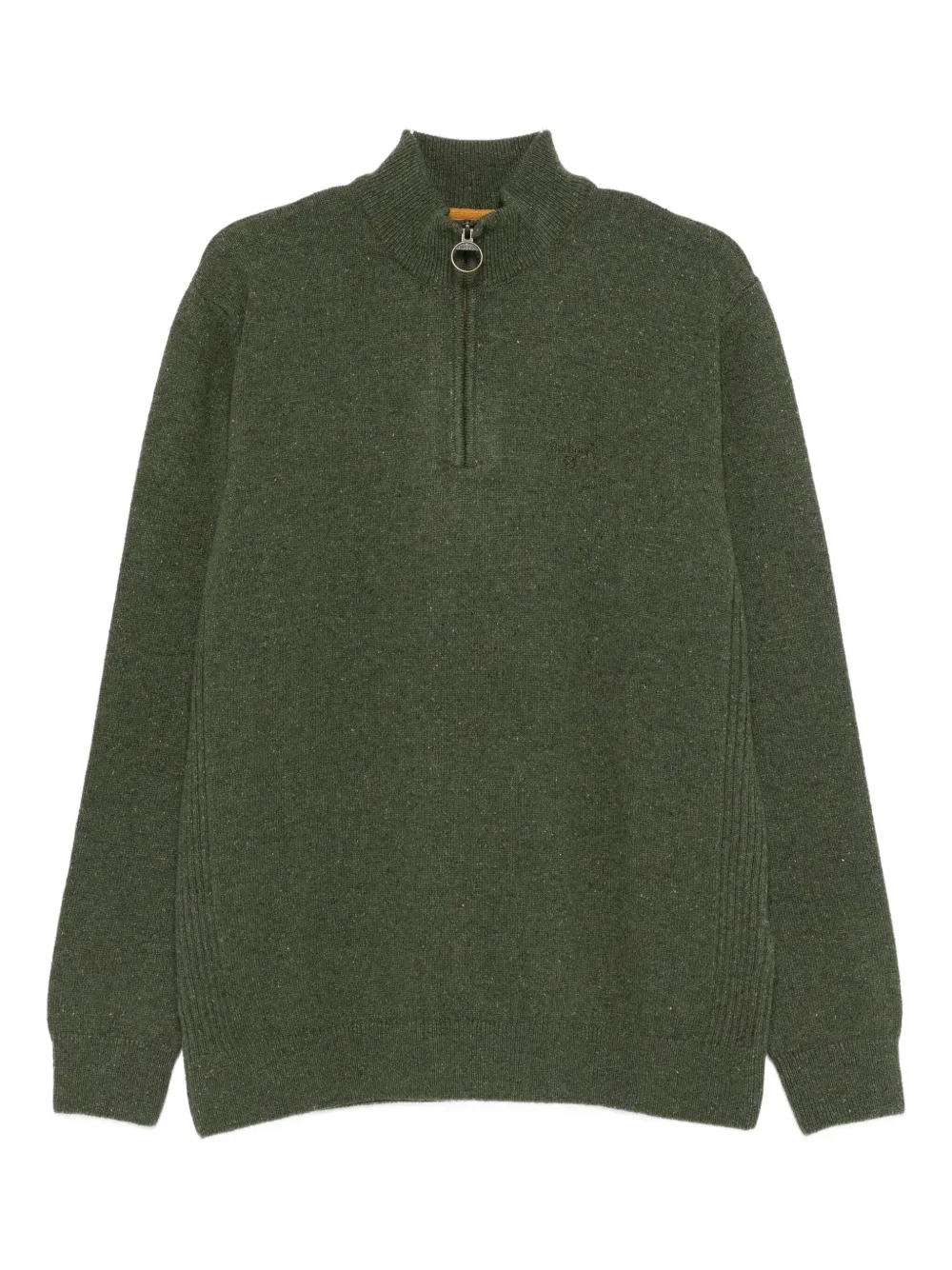 Barbour zip-up sweater | Green | Image 1