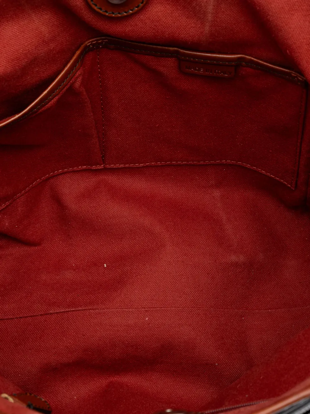 Pre-owned Burberry 2000-2017 Small Suede Trimmed Haymarket Check Coated Canvas Canterbury Tote Bag In Brown