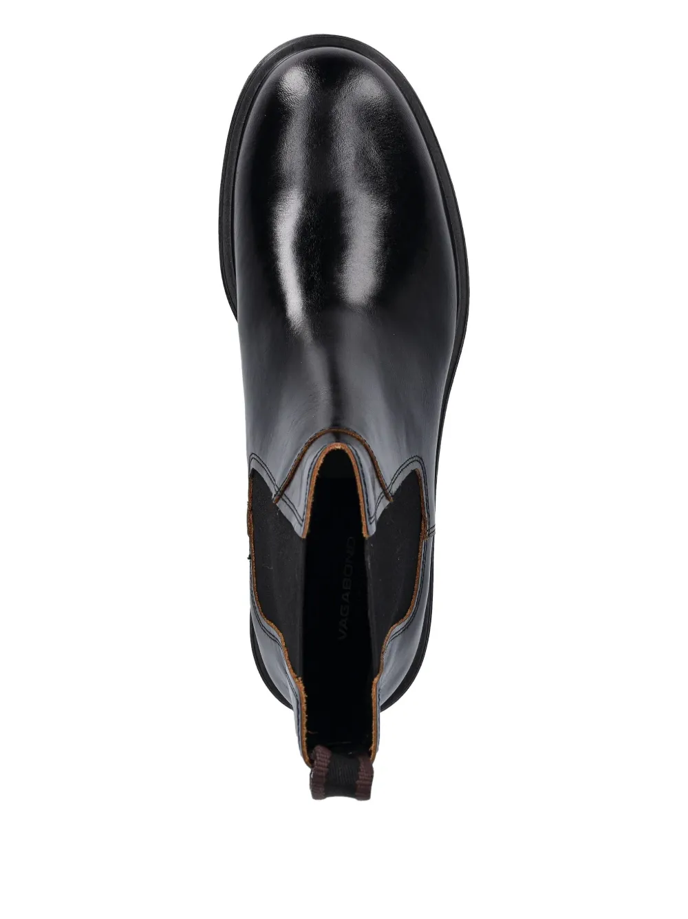 VAGABOND 25 mm Freya Chelsea laarzen met treklus Zwart