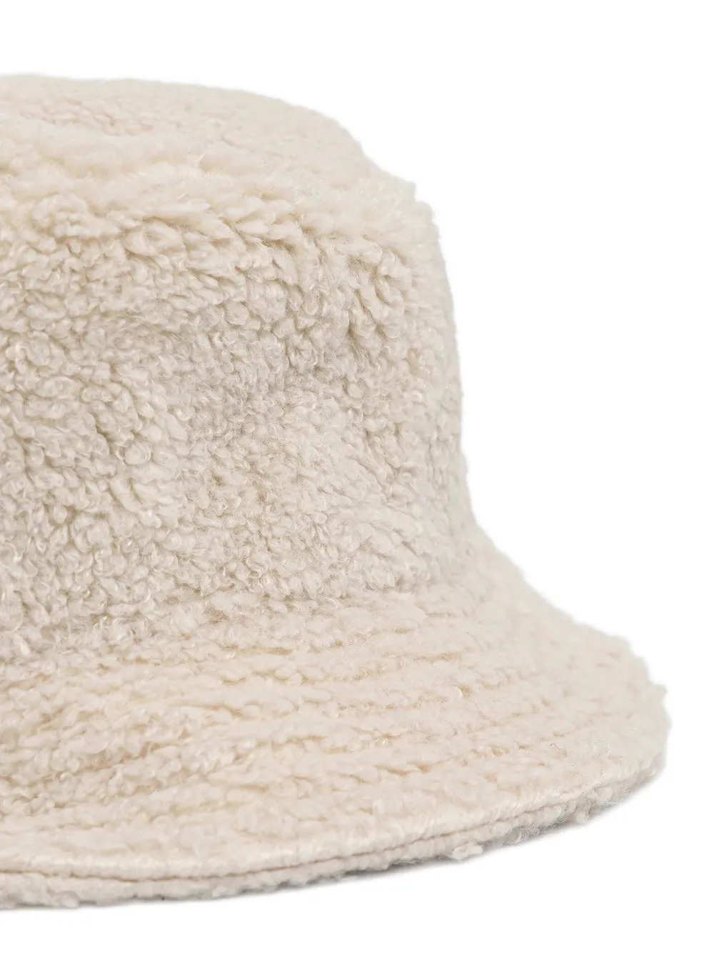  Moschino Texture Logo-patch Hat - Neutrals 