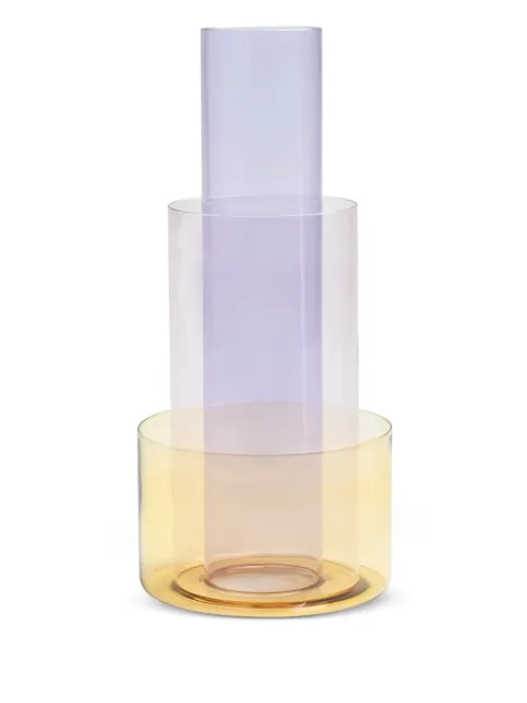 &k Amsterdam cylindrical tiered vase